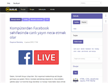 Tablet Screenshot of myblog.az